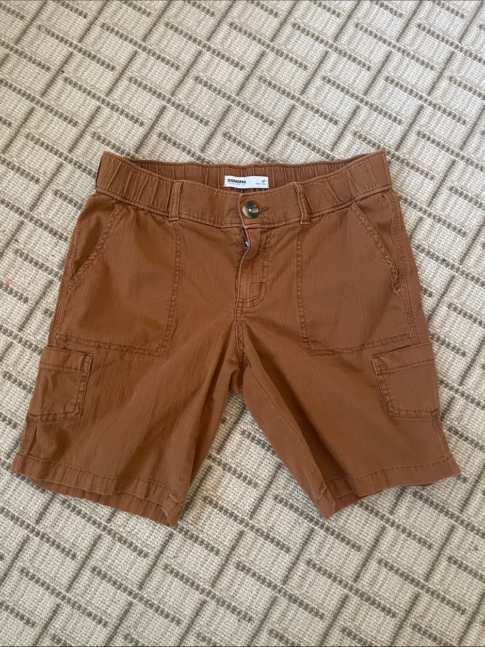 Sonoma  Cargo Shorts in Chestnut Brown